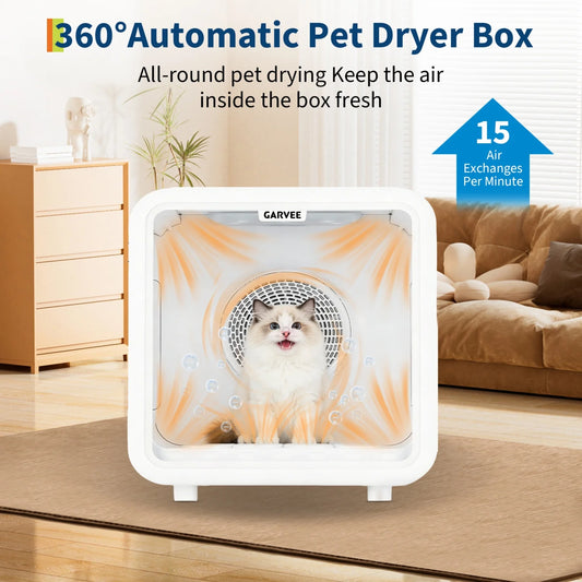 HiMISS Automatic Pet Drying Box With Smart Temperature Control
