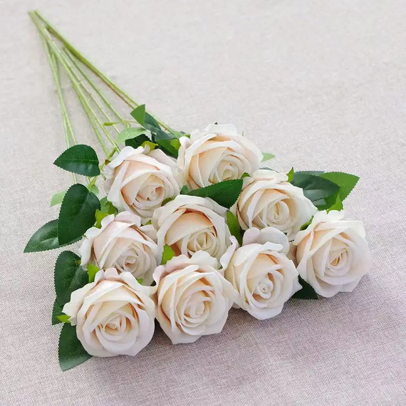 Artificial Roses Realistic Flowers For Wedding And Home Decor