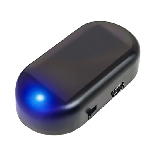 Solar Powered Wireless Warning Dummy Alarm Light With Flashing LEDs