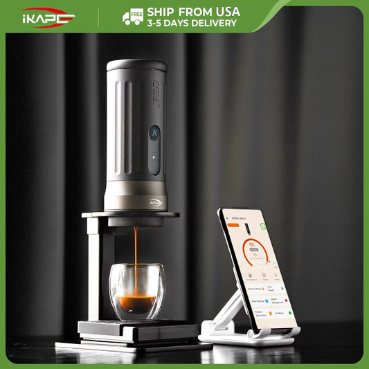 Ikape Kapo K2 Portable Coffee Maker With Bluetooth Timer