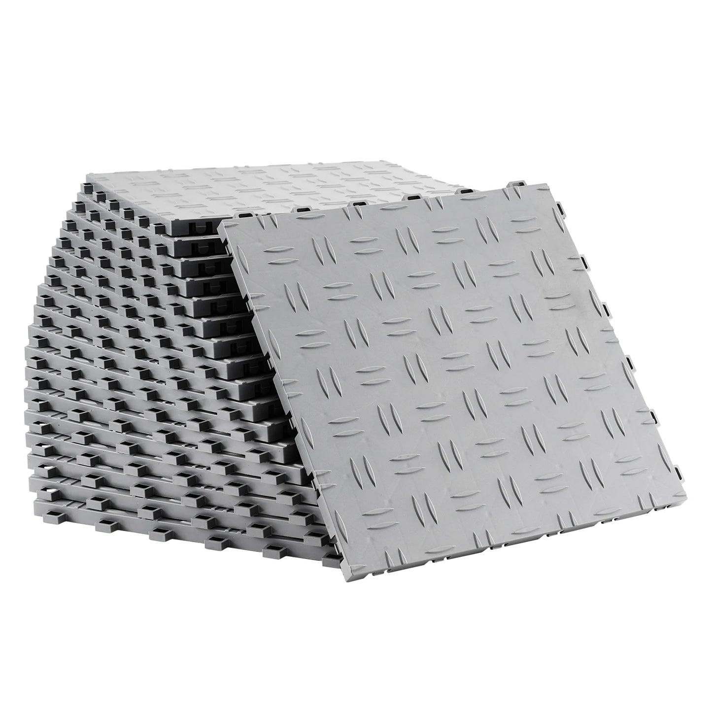 Interlocking Garage Tiles Non Slip Double Sided PP Waterproof Flooring