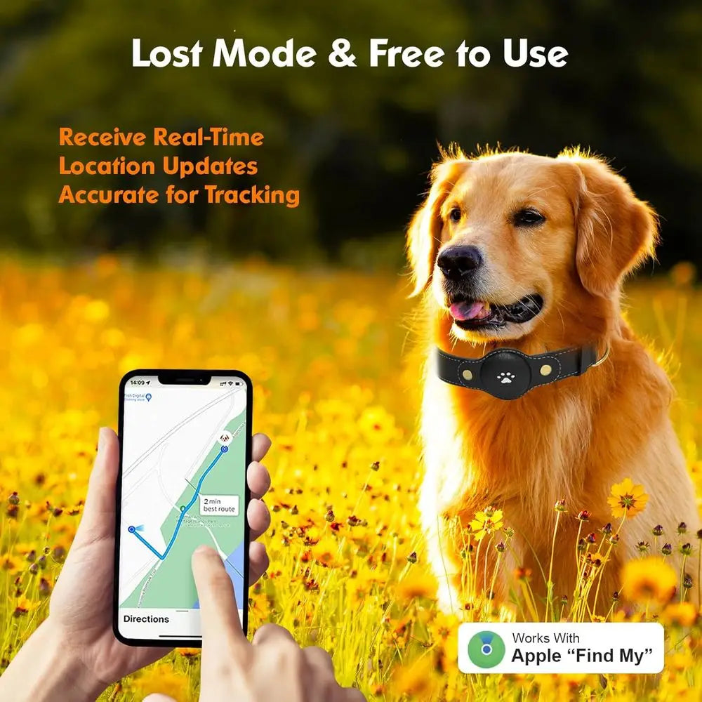 GPS Tracker for Dogs Smart Collar and Real Time Location