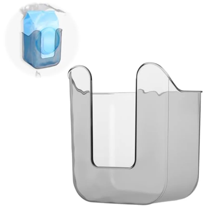 Wall Mounted Flushable Wipes Dispenser And Tissue Box Holder