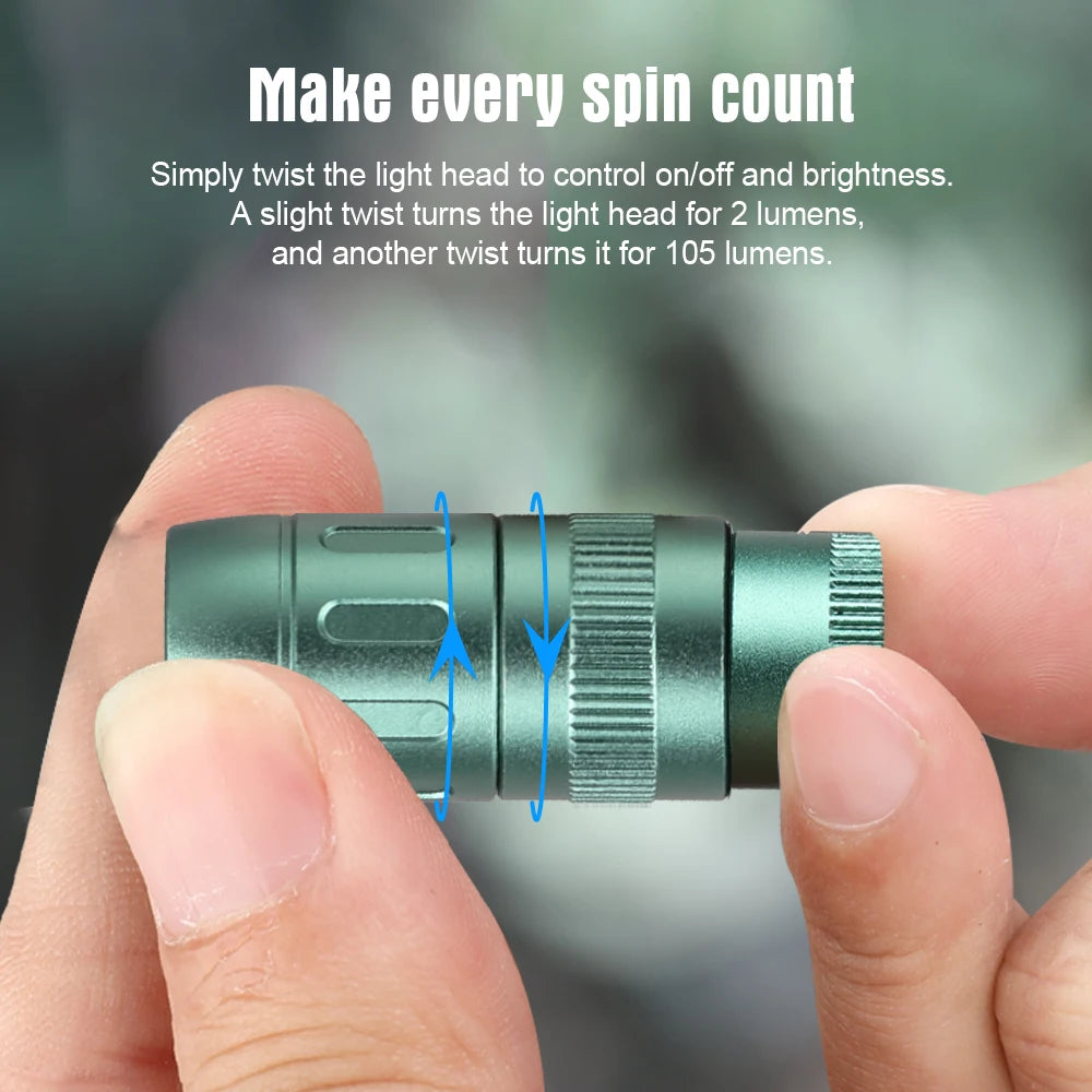 TrustFire MINIE EDC Rechargeable Magnetic LED Flashlight