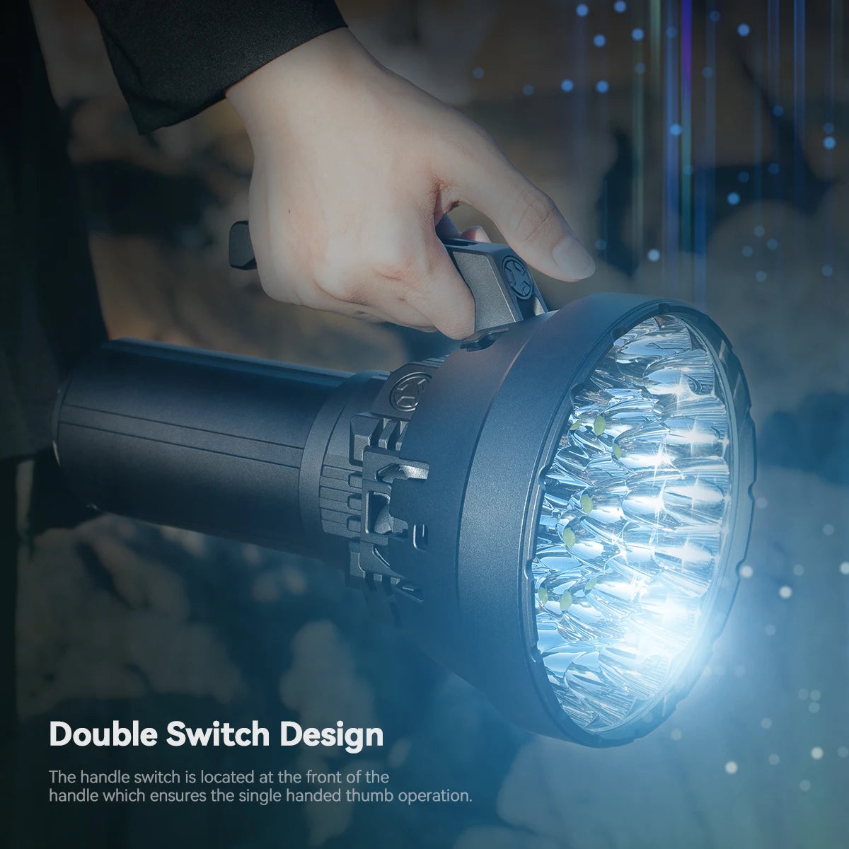 Imalent MS32 200000 Lumen Rechargeable LED Searchlight