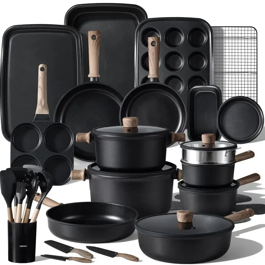 Titanium Nonstick Cookware Set For Induction Cooking