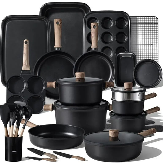 Titanium Nonstick Cookware Set For Induction Cooking