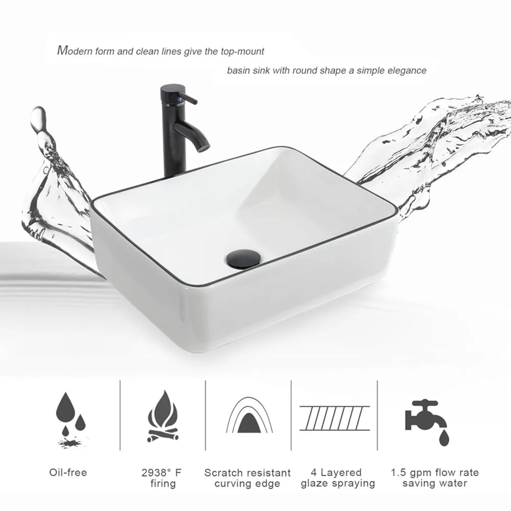 XIAOLANG Modern Bathroom Vanity Cabinet With Vessel Sink