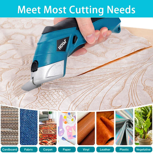 USB Rechargeable Electric Scissors 3.6V Cutting Tool