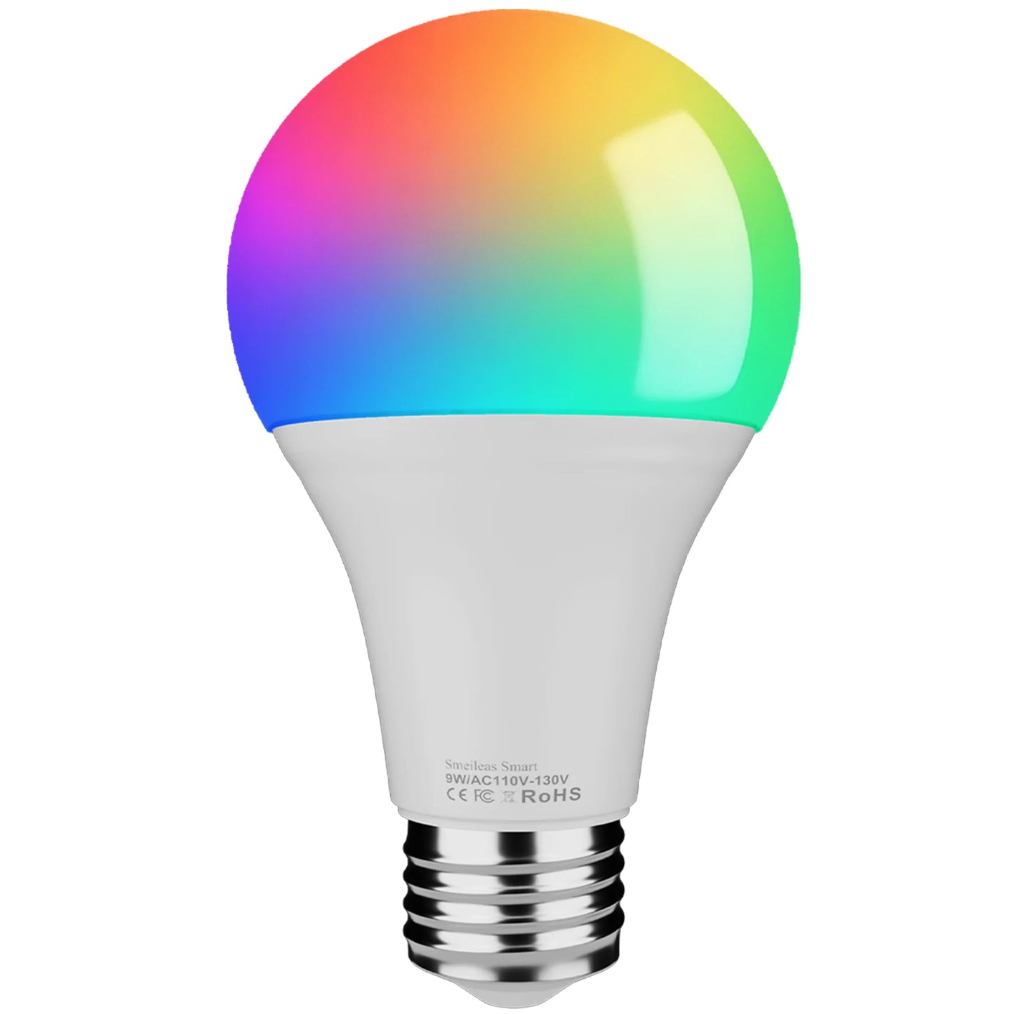 Smeileas Smart RGBCW LED Bulbs Dimmable App Control Music Sync