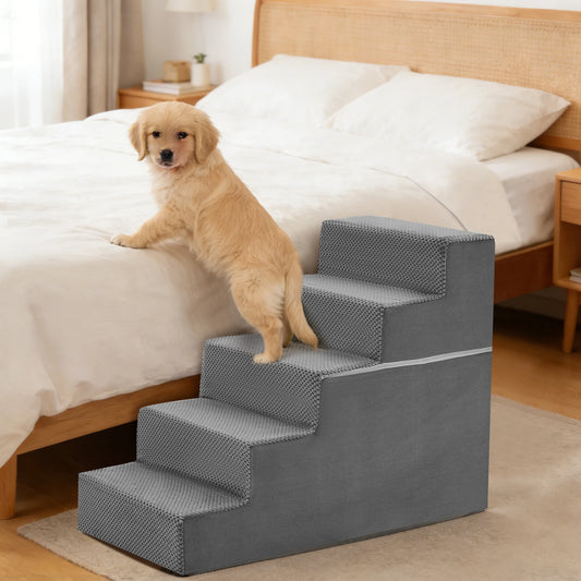 Slip Resistant Foam Dog Stairs And Ramp For Indoor Animals
