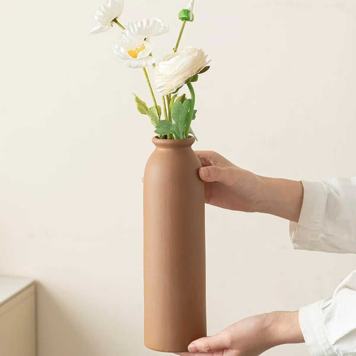 Ceramic Vase Set Nordic Boho Style