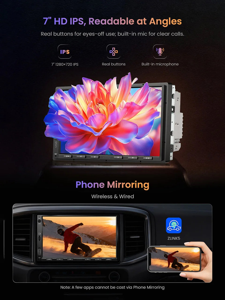 ATOTO Android Car Stereo With CarPlay Navigation And Multimedia