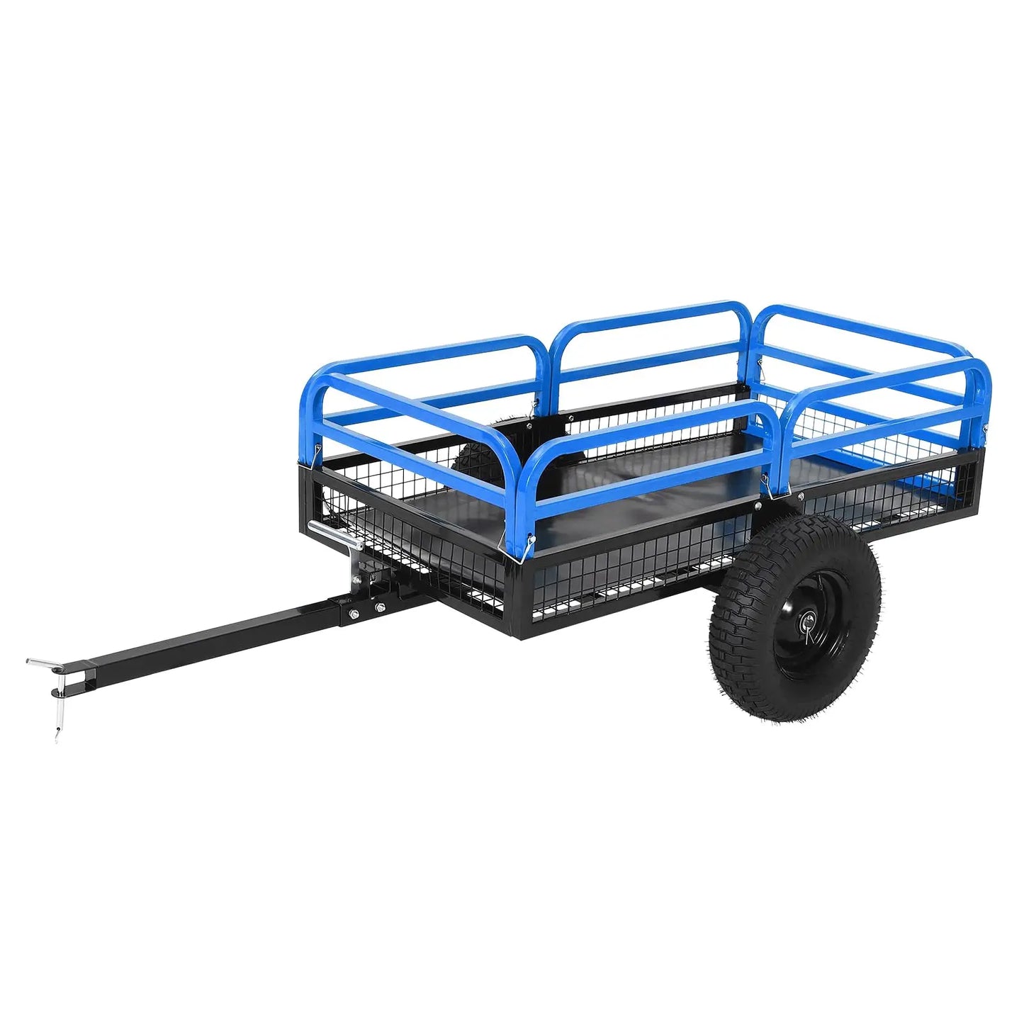 Acekool Heavy Duty Steel Garden Dump Trailer With Removable Sides
