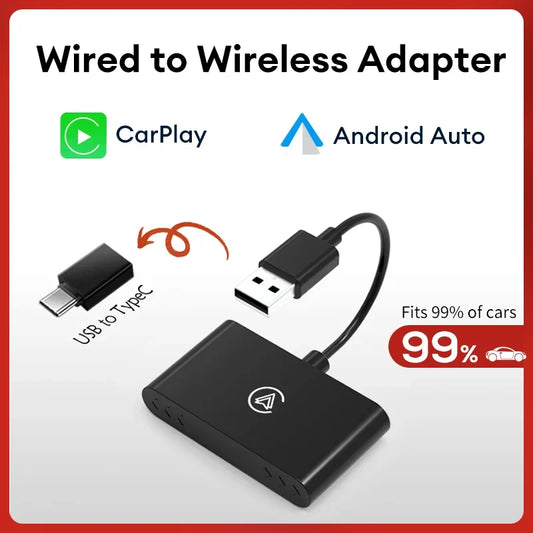 XUDA 2in1 Wireless CarPlay And Android Auto Adapter