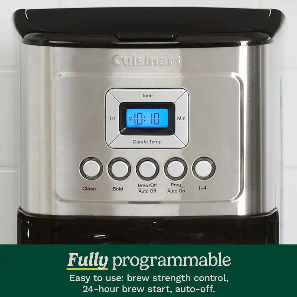 Programmable 14 Cup Coffee Maker With Auto Shut Off