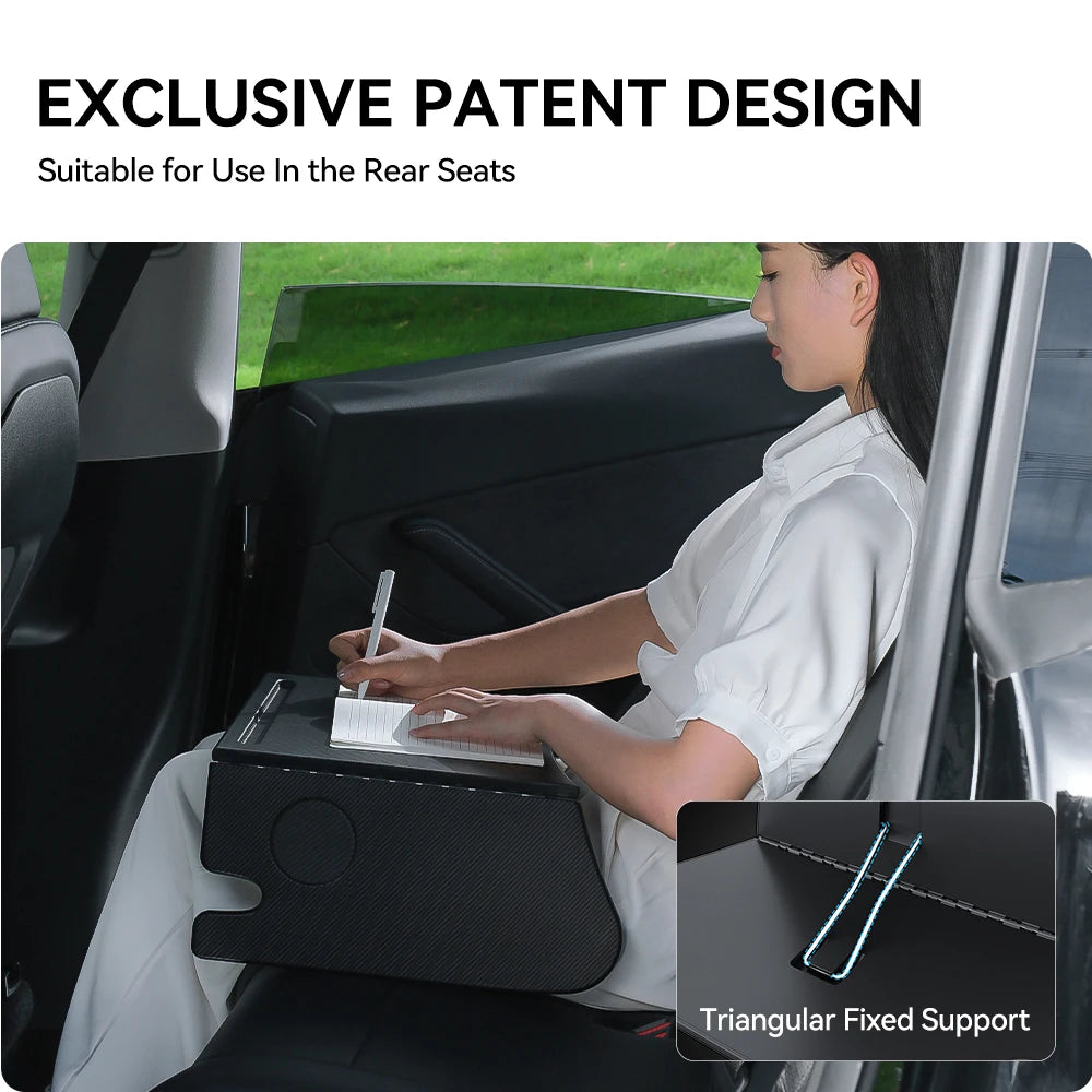 YZ Tesla Steering Wheel Laptop Tray Desk For Model 3