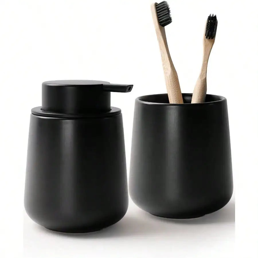 Soap And Holder Set Ceramic Bath Accessories For Bathroom