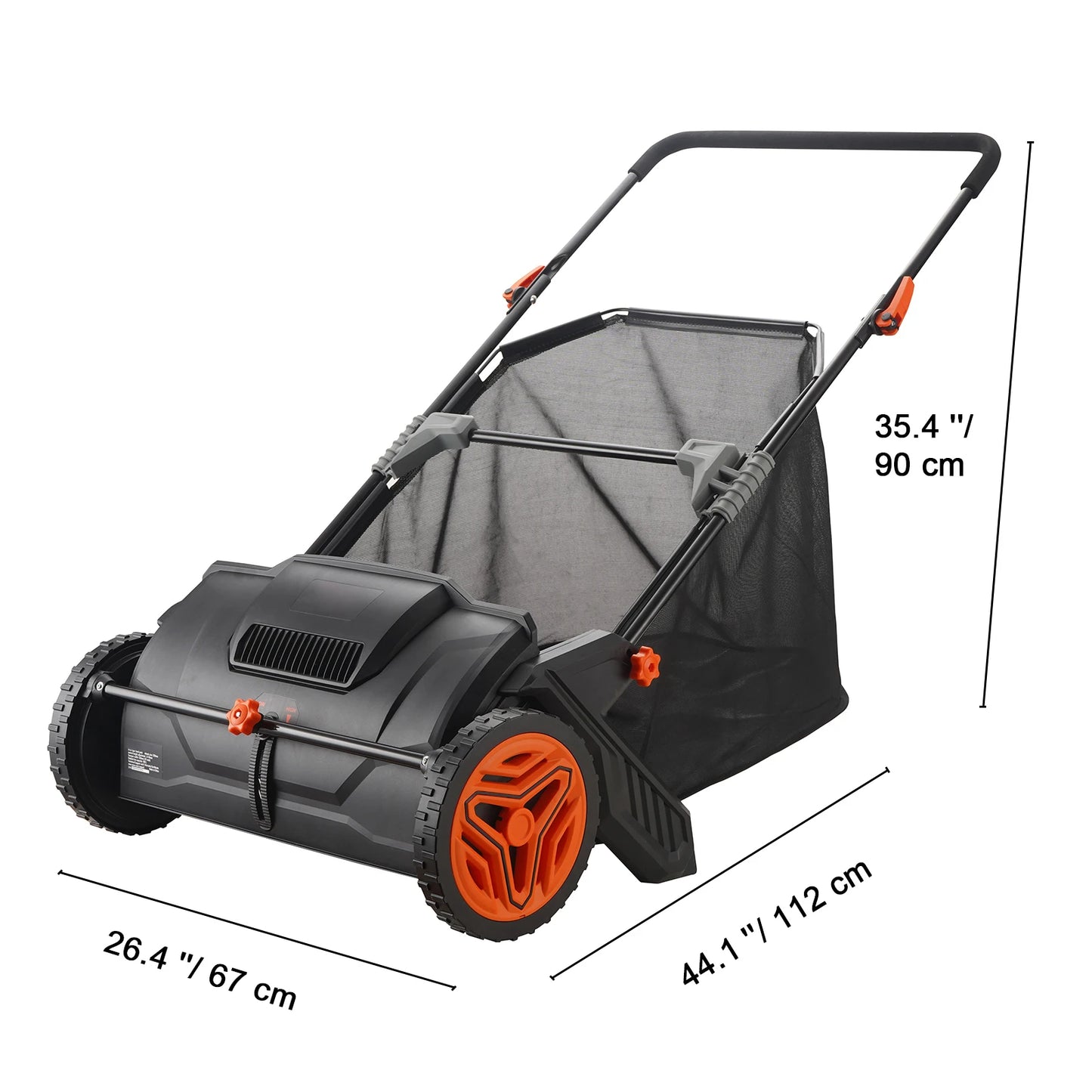 SucceBuy Tow Behind Heavy Duty Lawn Sweeper