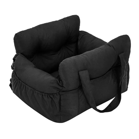 Dog Car Seat With Safety Belt Non-Slip Pet Car Bed