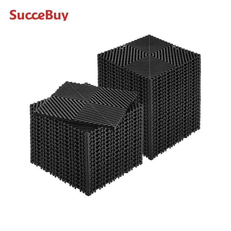 Interlocking Drainage Mat For Floor And Shower Non-Slip PVC