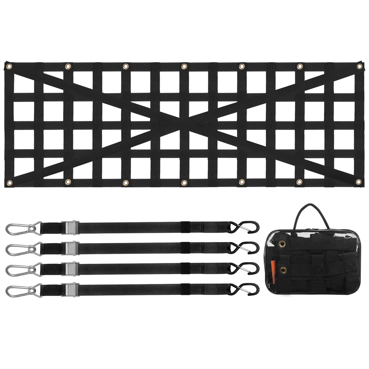 SucceBuy Universal Car Rear Trunk Cargo Storage Organizer