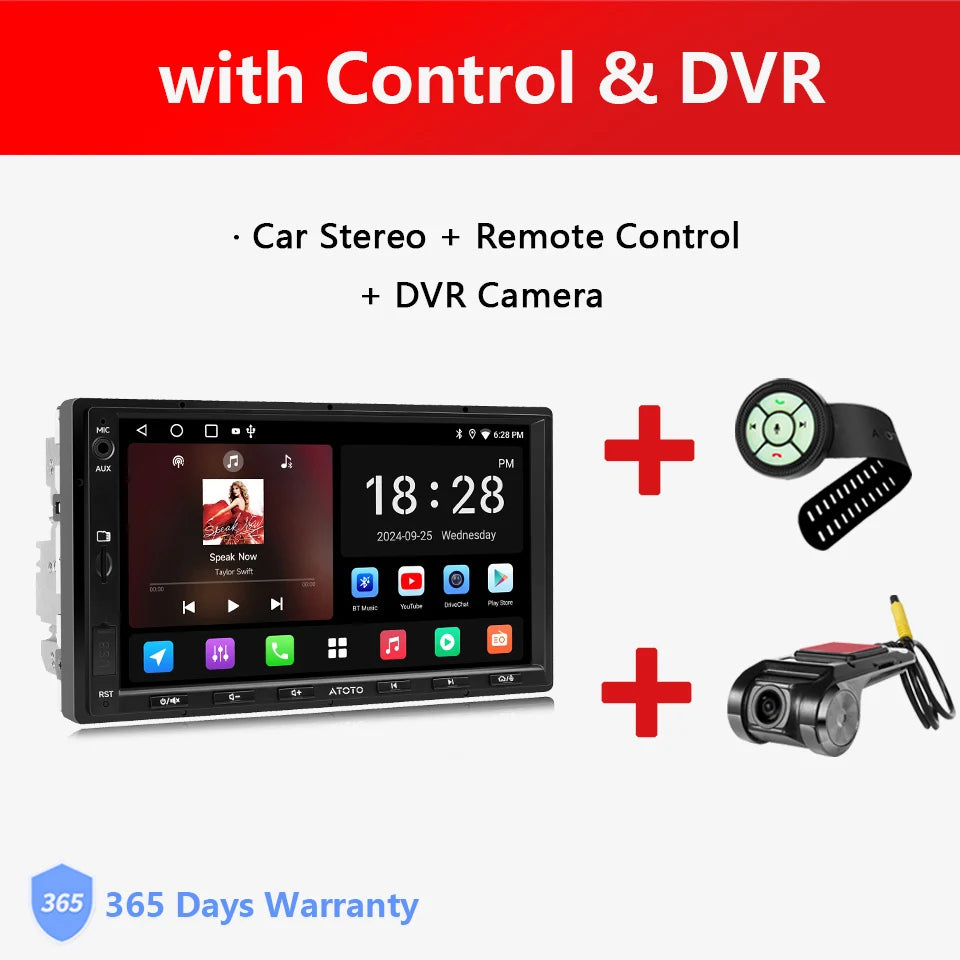 ATOTO Android Car Stereo With CarPlay Navigation And Multimedia