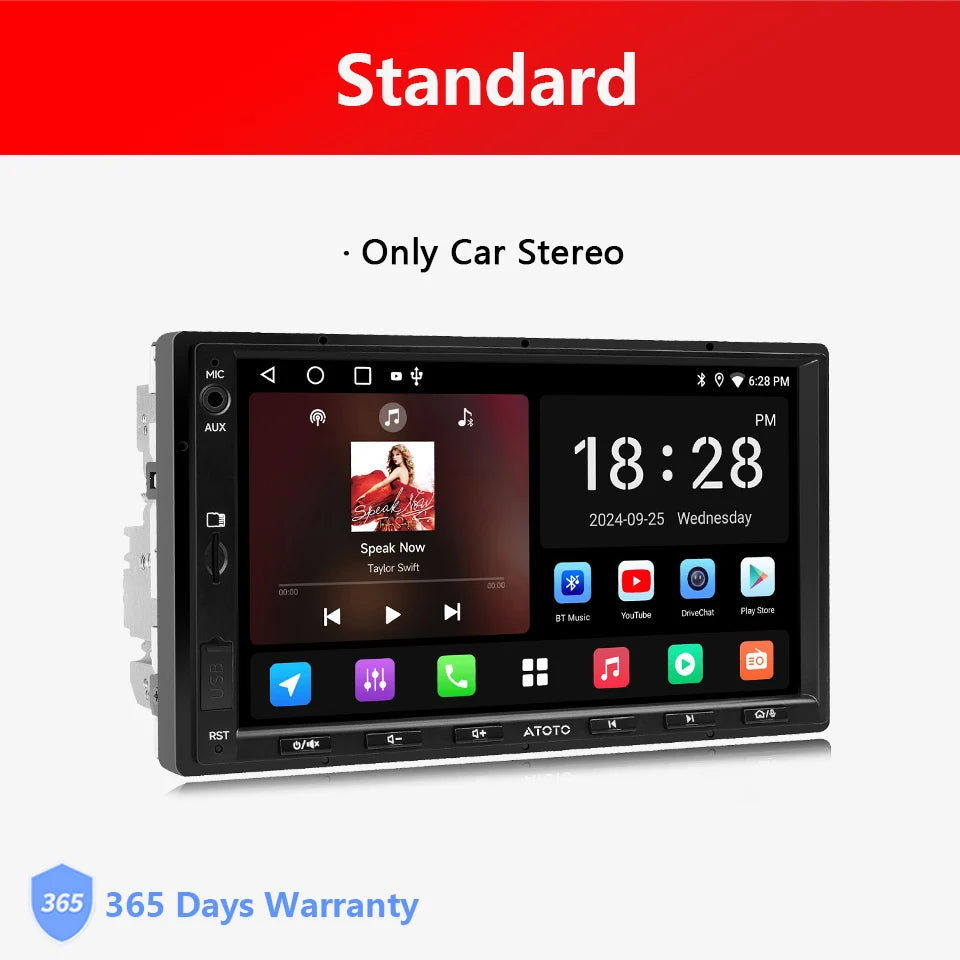 ATOTO Android Car Stereo With CarPlay Navigation And Multimedia
