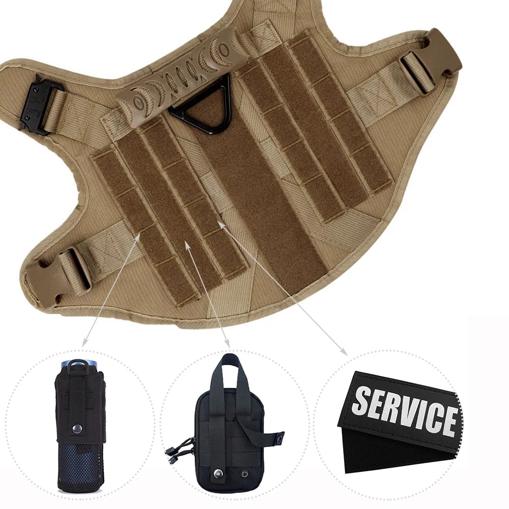 PETRAVEL Quick Release Vest Harness And Leash Set For Dogs