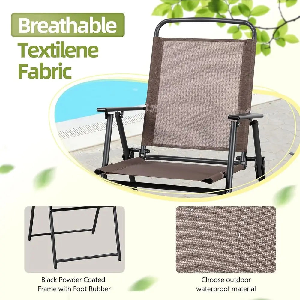 All-Weather 6-Piece Patio Dining Set With Umbrella