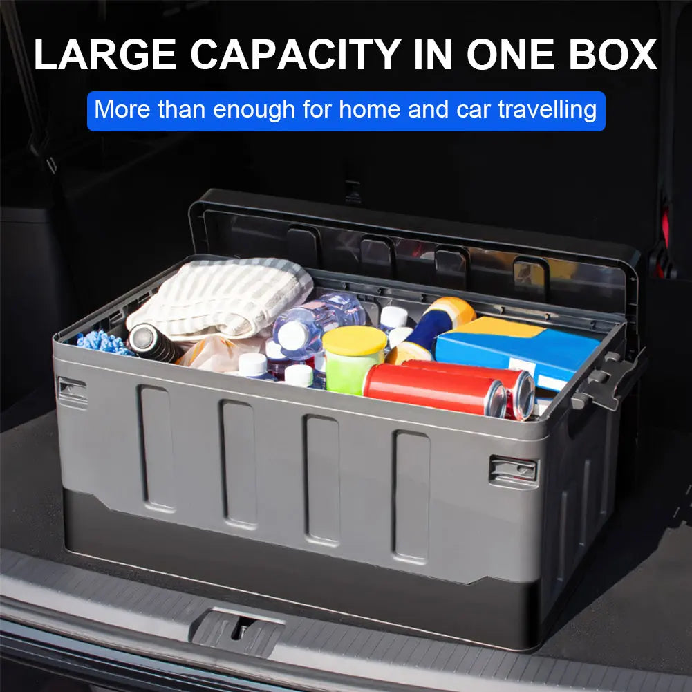 Mojoyce 60L Folding Waterproof Car Trunk Storage Organizer