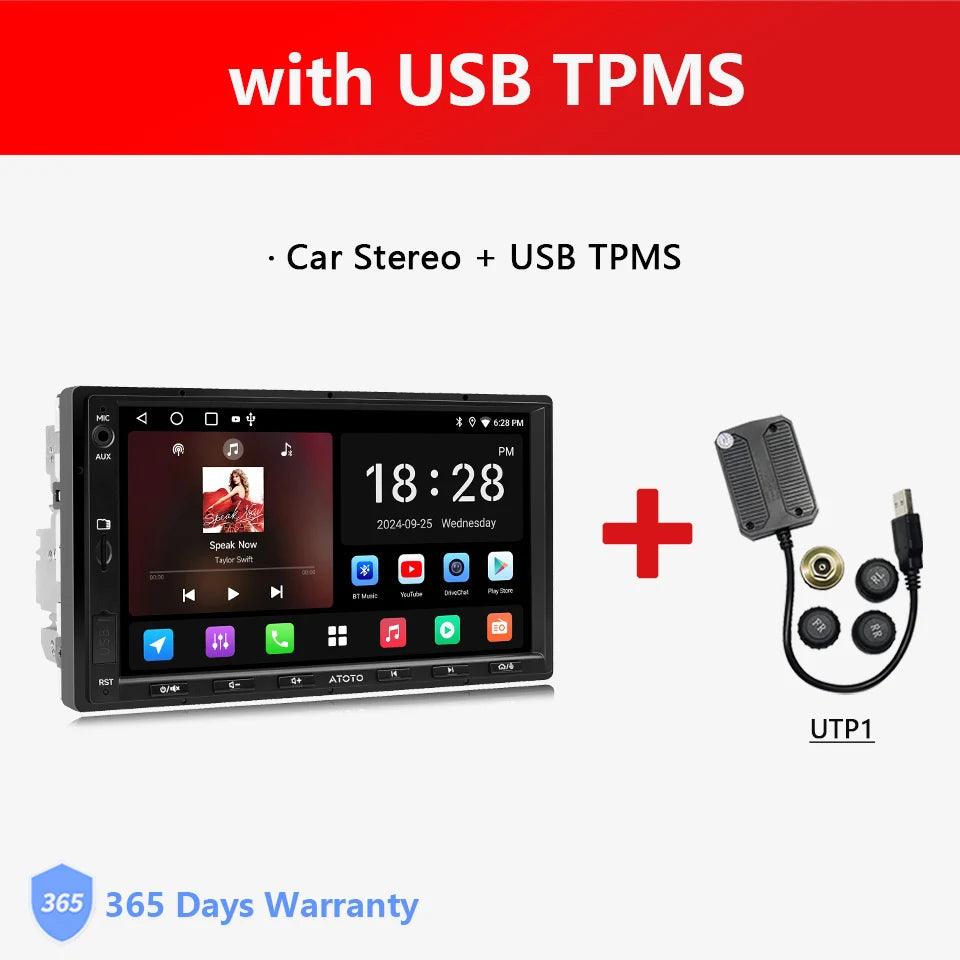 ATOTO Android Car Stereo With CarPlay Navigation And Multimedia