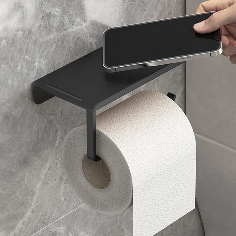 SMHXIANGQIANJIN Self Adhesive Toilet Paper Roll Holder
