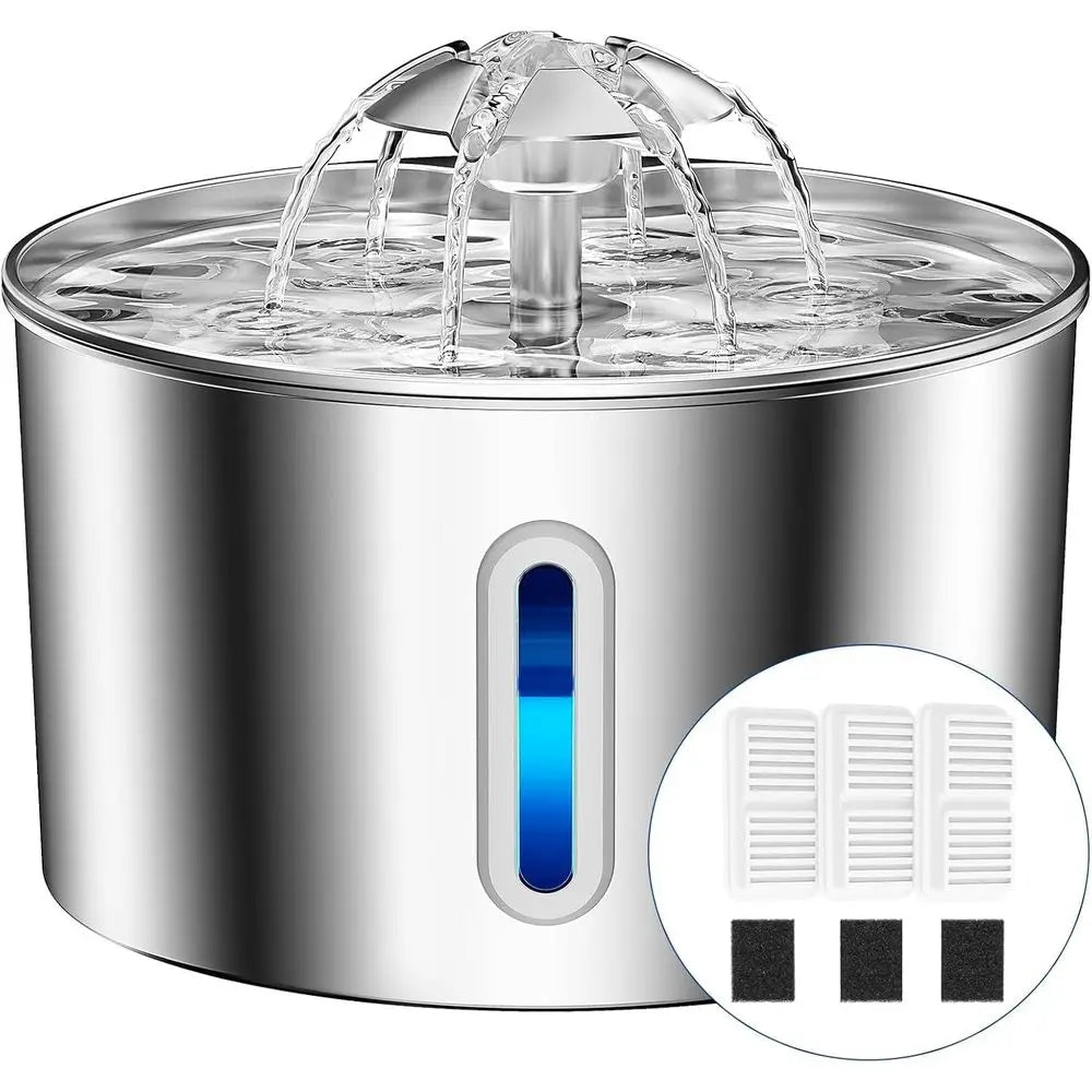 Automatic Pet Water Dispenser Bowl With Filters