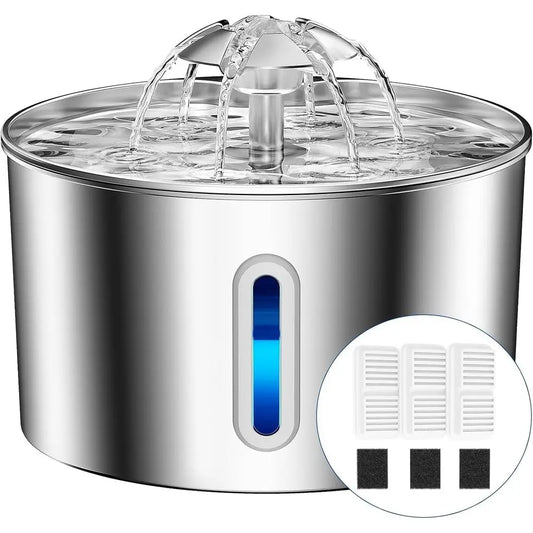 Automatic Pet Water Dispenser Bowl With Filters