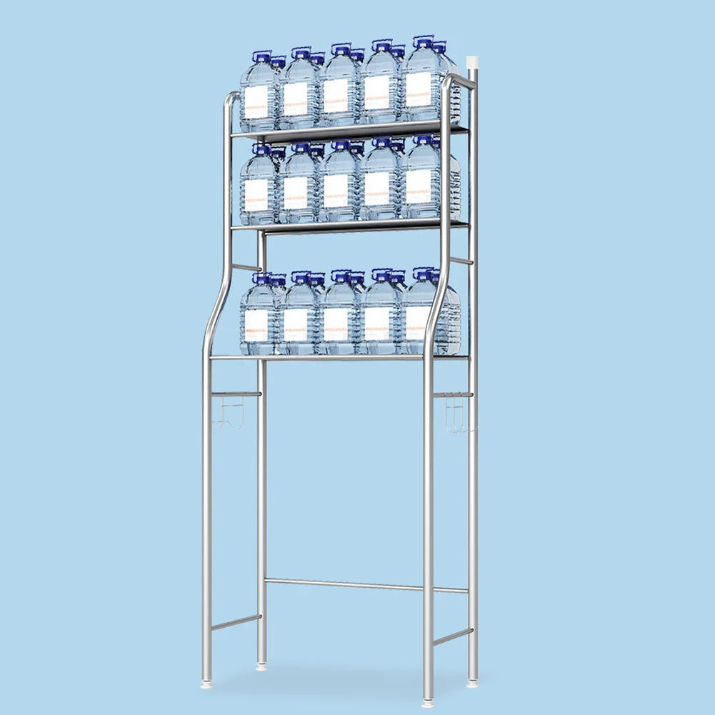 HiMISS Freestanding Over Toilet Storage Shelf Bathroom Organizer Rack