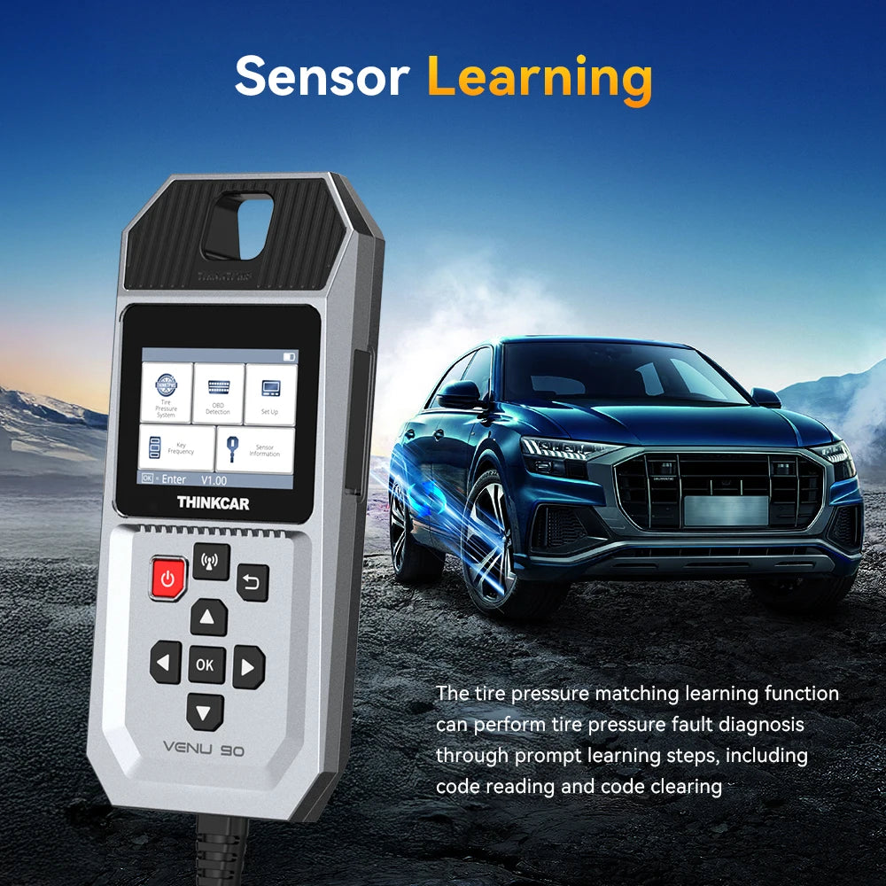 Venu 90 TPMS Diagnostic Tool Sensor Activate Learning OBD2 Scan