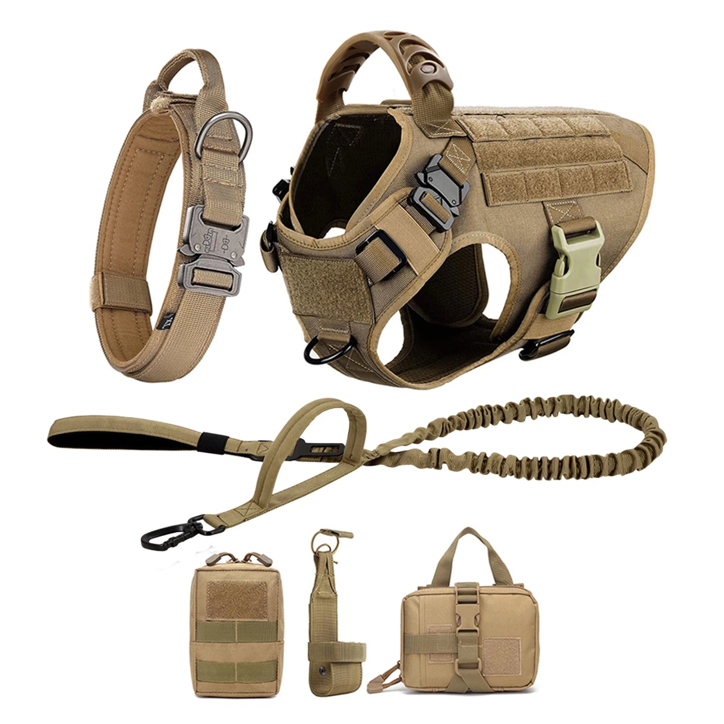 PETRAVEL Quick Release Vest Harness And Leash Set For Dogs