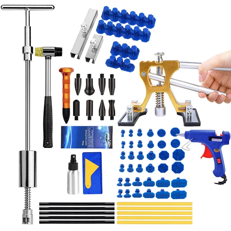JOIGVFN Automotive Dent Repair Kit With Sliding Reverse Hammer Puller