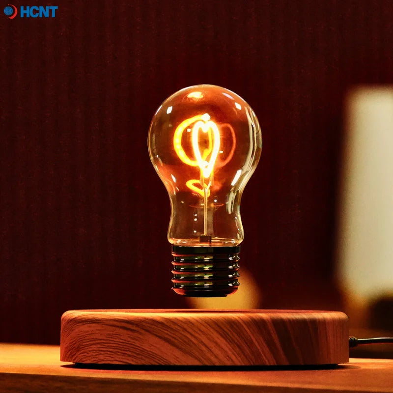 HCNT Levitating Bulb Lamp Magnetic Floating Desk Night Light