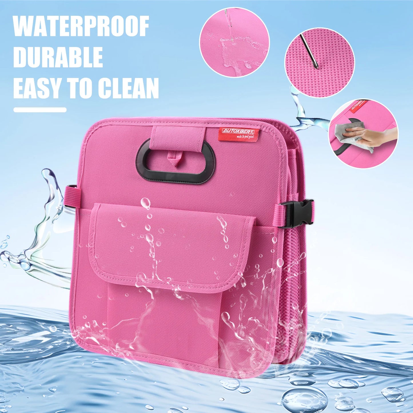 Collapsible Car Trunk Organizer Box For SUV And RV Waterproof