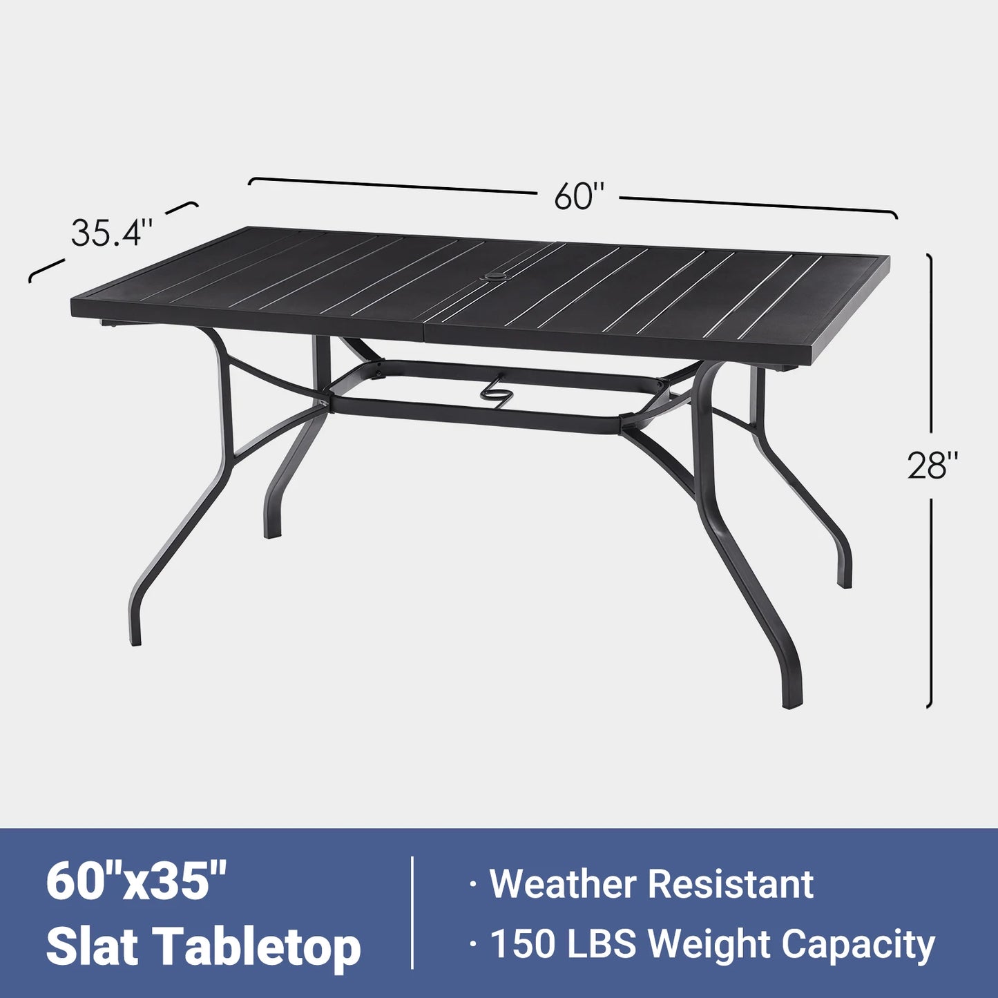 Farini Outdoor Dining Set For 6 With Table And Chairs