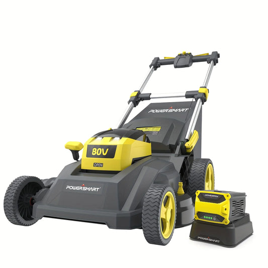 PowerSmart 80V Self-Propelled Cordless Lawn Mower With 6.0Ah Battery