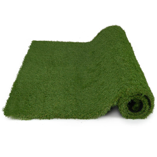LIFEZEAL Artificial Grass Turf With Drainage Holes And Nonslip Bottom