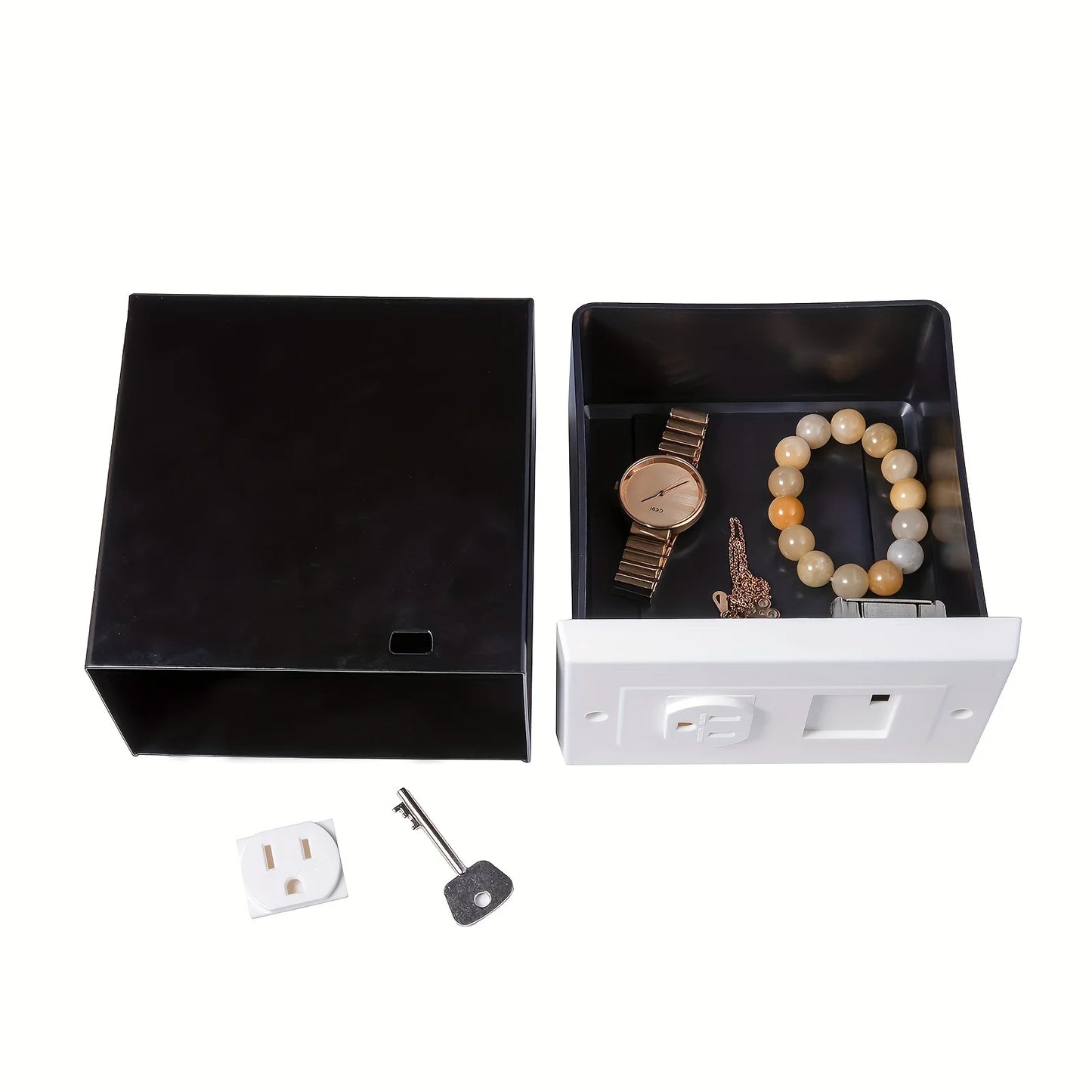 Imitation American Standard Socket Wall Safe Hidden Stash Box
