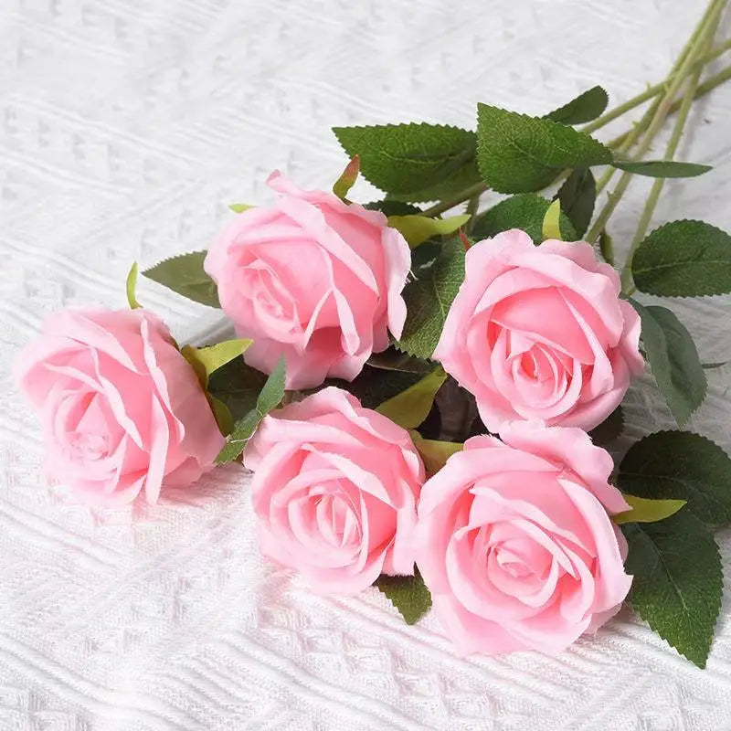 Artificial Roses Realistic Flowers For Wedding And Home Decor