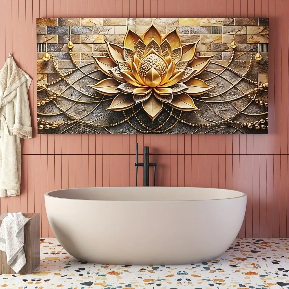 Modern Abstract Floral Canvas Art for Interiors Home Decor Wall