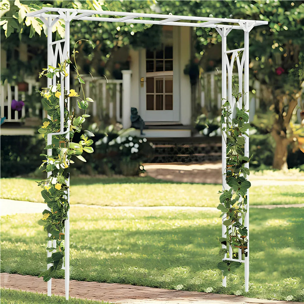 Heavy Duty Metal Garden Arch Arbor For Outdoor Wedding Decor